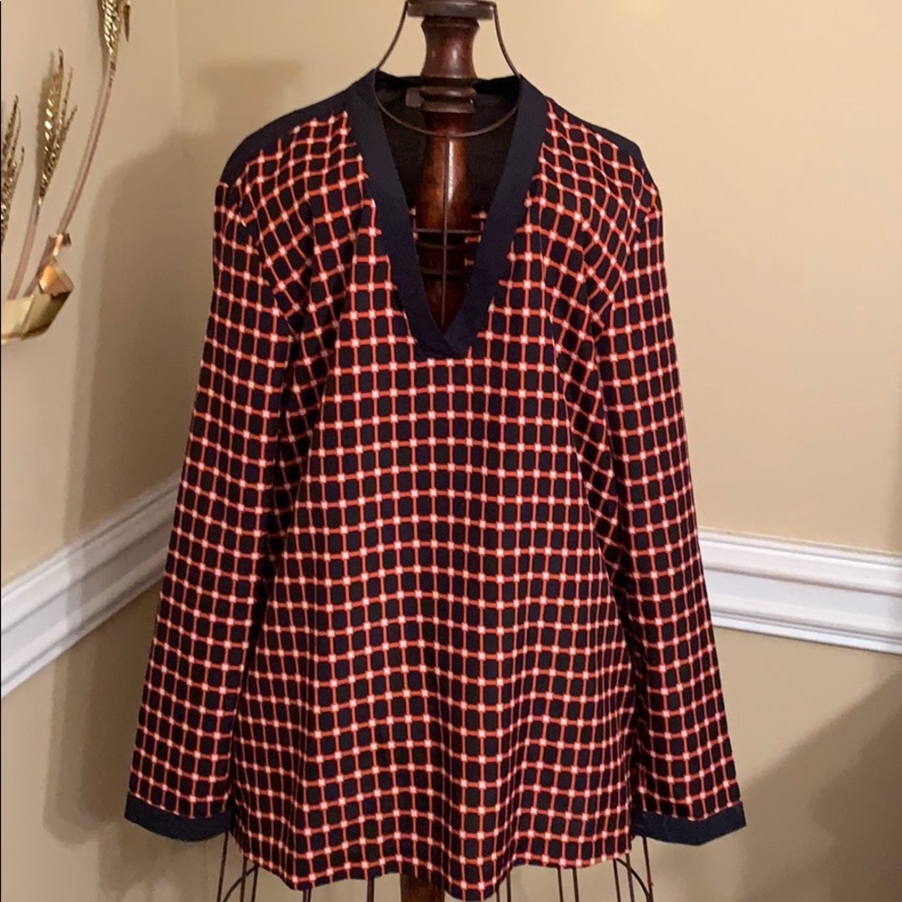 Michael Kors Geometric Blouse